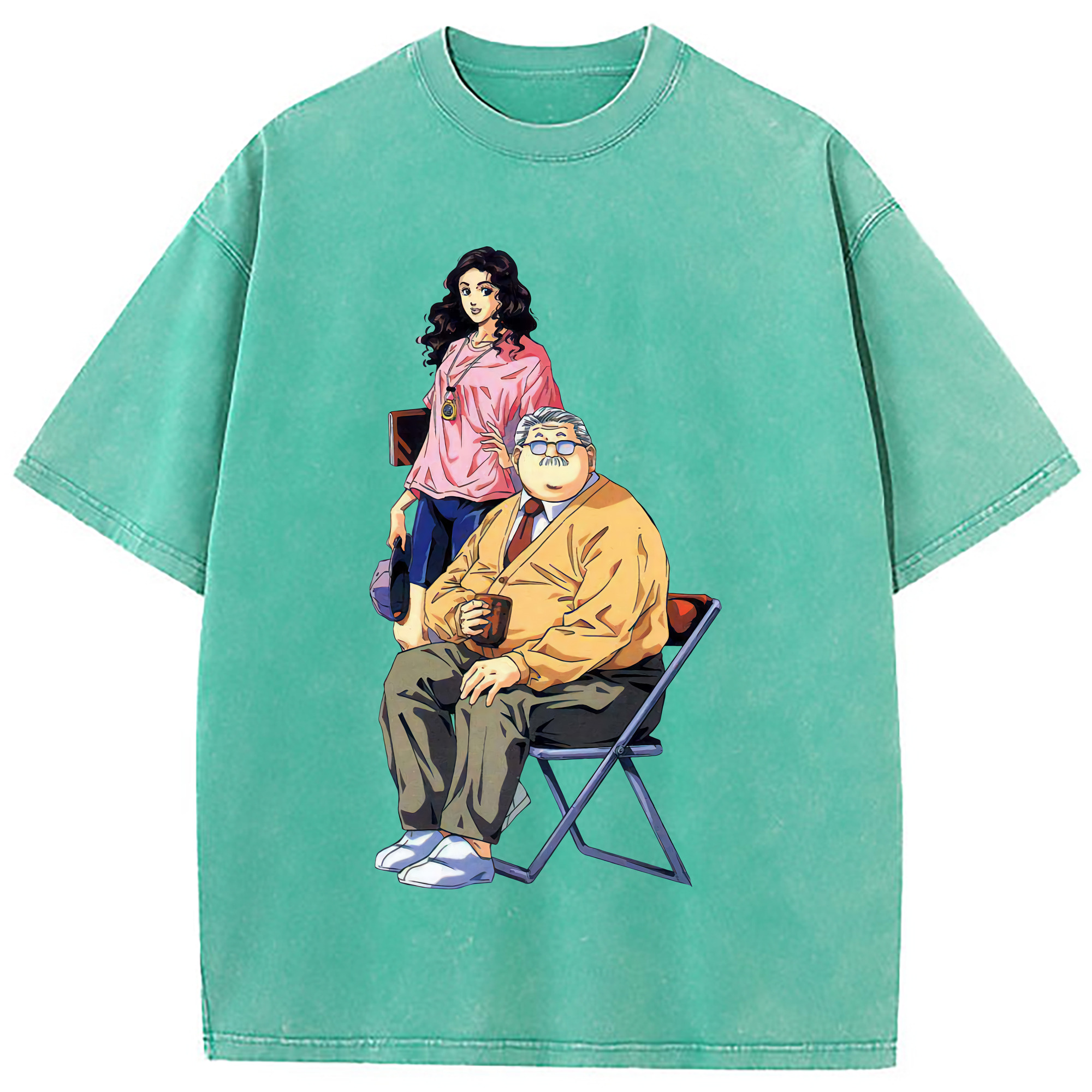 （画像用） SLAM DUNK／スラムダンク 綿100% ヴィンテージ風 半袖Tシャツ（フロントプリント）